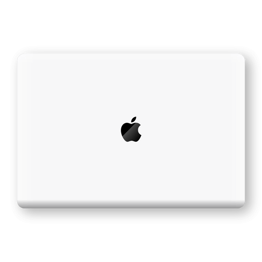 MacBook Pro 13" (2020) JET WHITE Glossy Gloss Finish Skin, Decal, Wrap, Protector, Cover by EasySkinz | EasySkinz.com