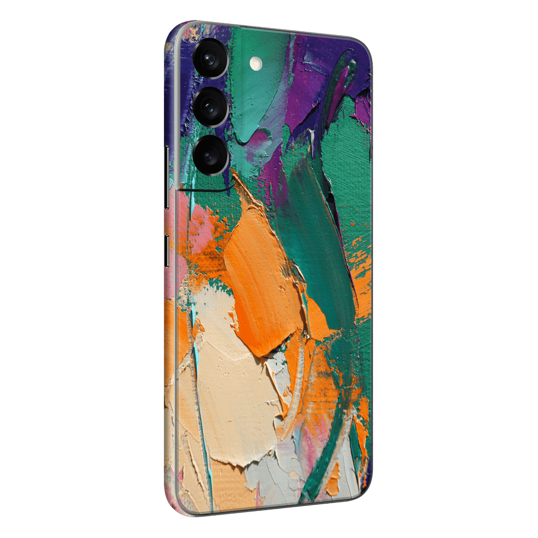 Samsung Galaxy S22+ PLUS Print Printed Custom SIGNATURE Oil Painting Fragment Skin Wrap Sticker Decal Cover Protector by EasySkinz | EasySkinz.com