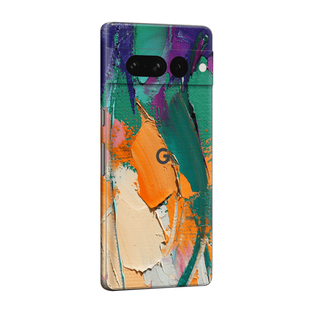 Google Pixel 7 PRO (2022) Print Printed Custom Signature Oil Painting Fragment Skin Wrap Sticker Decal Cover Protector by EasySkinz | EasySkinz.com