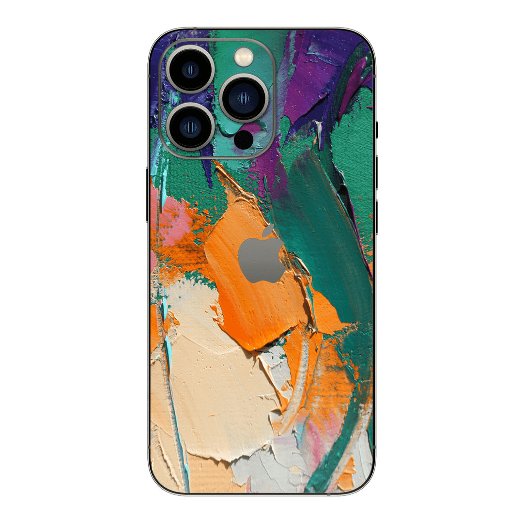 iPhone 14 Pro MAX SIGNATURE Oil Painting Fragment Skin - Premium Protective Skin Wrap Sticker Decal Cover by QSKINZ | Qskinz.com