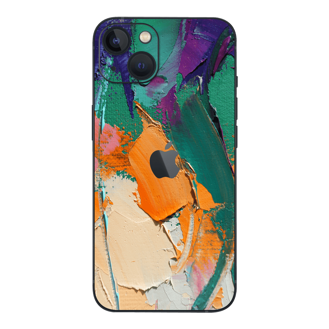 iPhone 14 Plus SIGNATURE Oil Painting Fragment Skin - Premium Protective Skin Wrap Sticker Decal Cover by QSKINZ | Qskinz.com