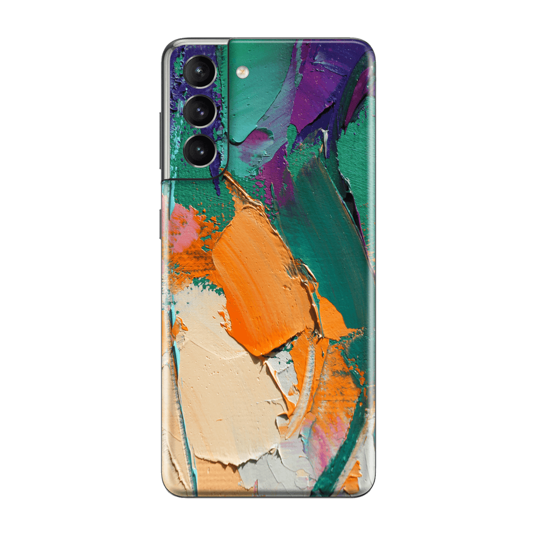 Samsung Galaxy S21+ PLUS Print Printed Custom SIGNATURE Oil Painting Fragment Skin Wrap Sticker Decal Cover Protector by EasySkinz | EasySkinz.com