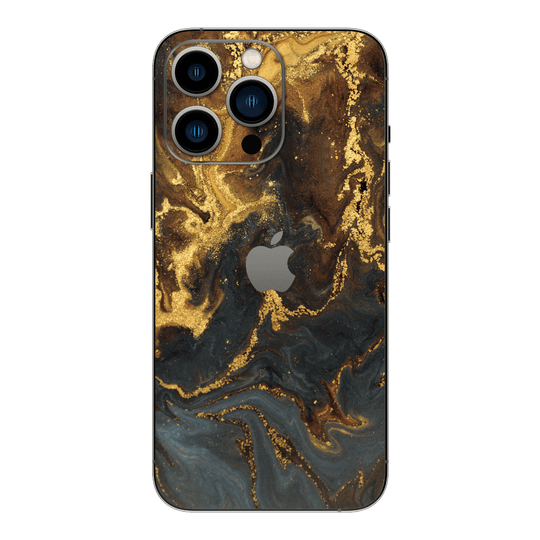 iPhone 13 Pro MAX SIGNATURE Gold in the Veins Skin - Premium Protective Skin Wrap Sticker Decal Cover by QSKINZ | Qskinz.com