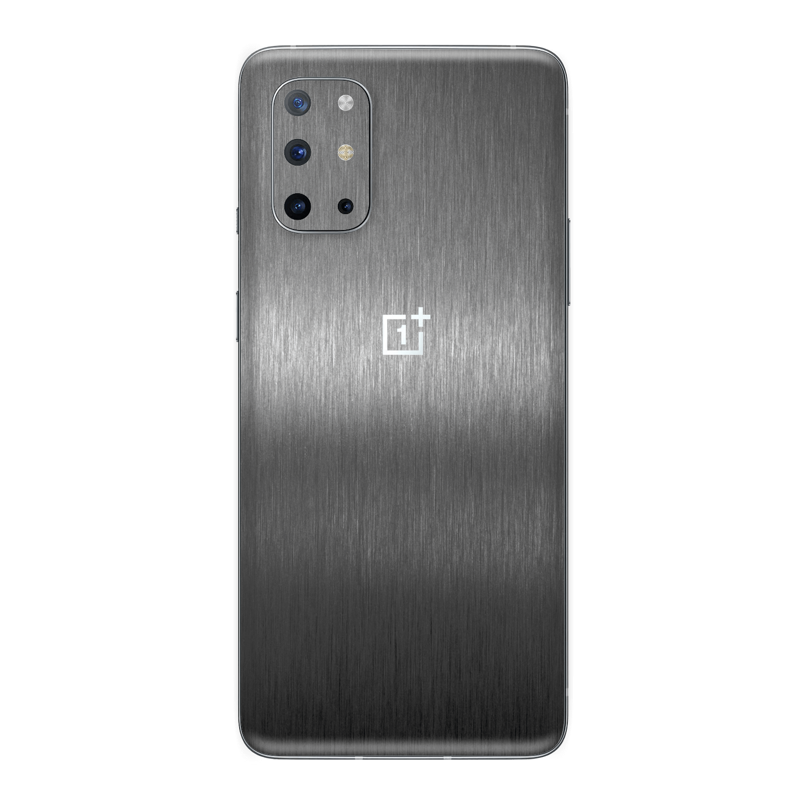 OnePlus 8T Brushed Metal Titanium Metallic Skin Wrap Sticker Decal Cover Protector by EasySkinz | EasySkinz.com