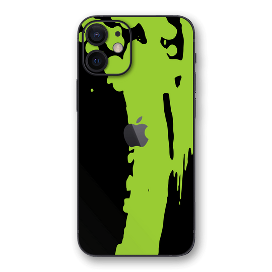 iPhone 12 SIGNATURE Green Dripping Paint Skin - Premium Protective Skin Wrap Sticker Decal Cover by QSKINZ | Qskinz.com