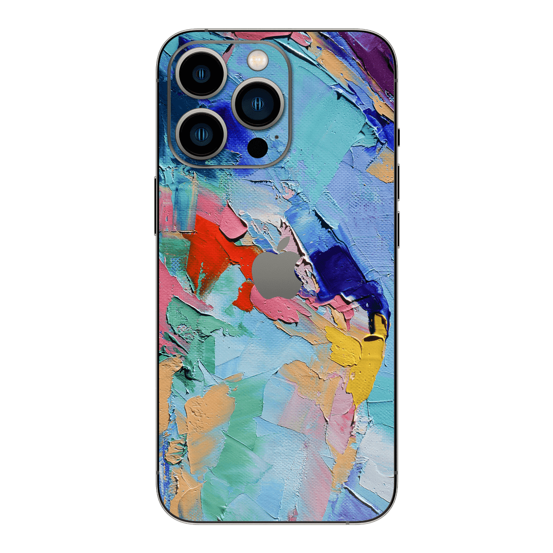 iPhone 14 Pro MAX Print Printed Custom Signature Drama Painting Art Skin Wrap Sticker Decal Cover Protector by EasySkinz