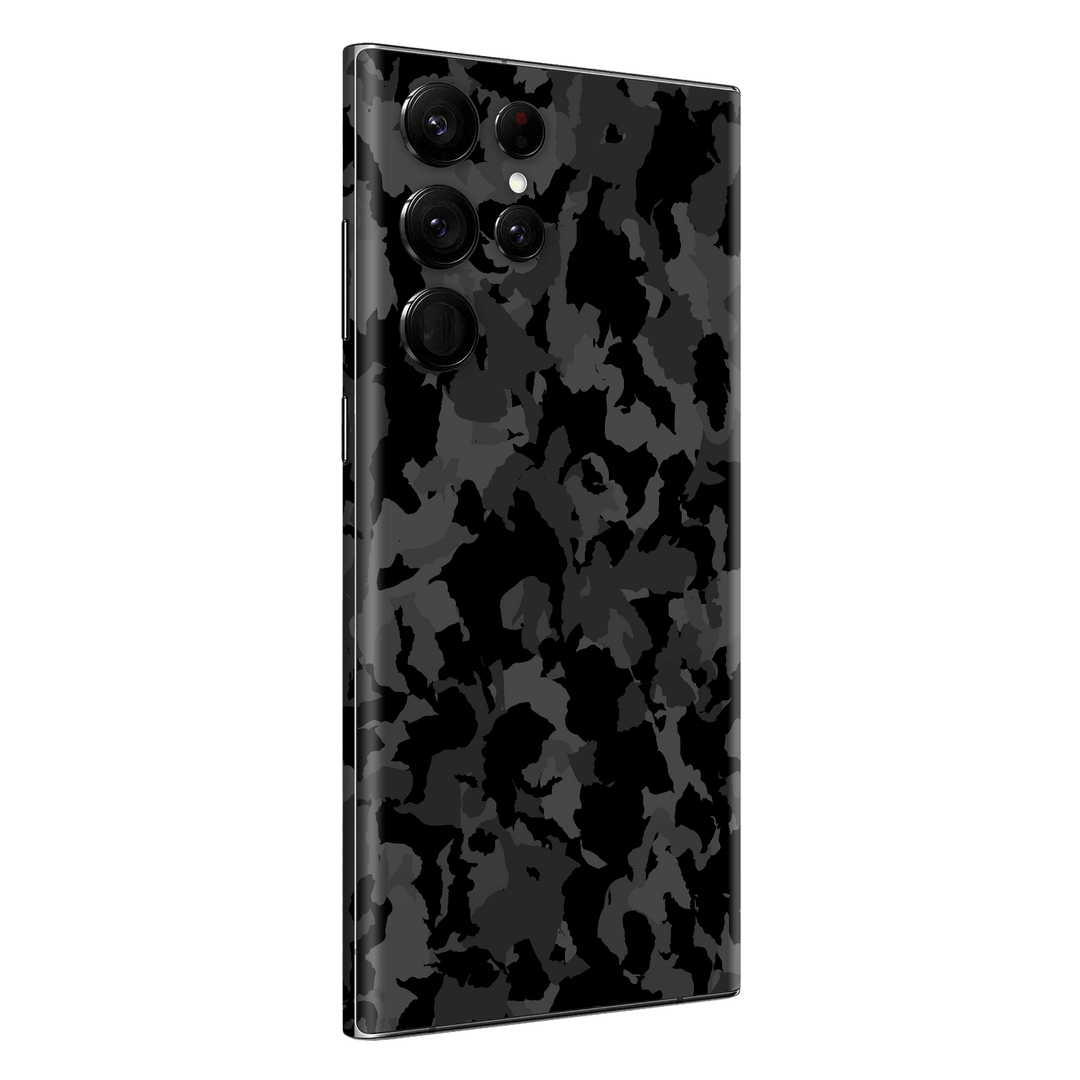 Samsung Galaxy S22 ULTRA Print Printed Custom SIGNATURE Camouflage Camo DARK SLATE Skin Wrap Sticker Decal Cover Protector by EasySkinz | EasySkinz.com