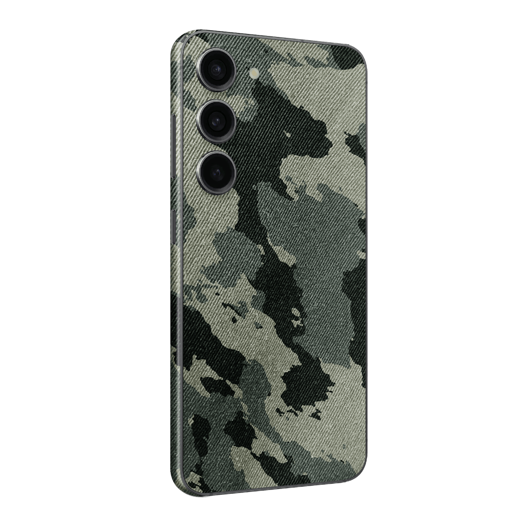 Samsung Galaxy S23 Print Printed Custom SIGNATURE Hidden in The Forest Camouflage Pattern Skin Wrap Sticker Decal Cover Protector by EasySkinz | EasySkinz.com