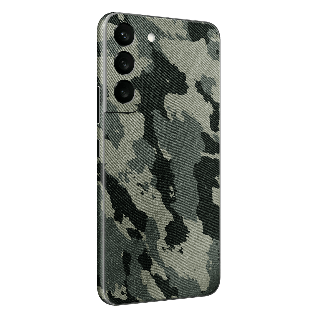 Samsung Galaxy S22 Print Printed Custom SIGNATURE Hidden in The Forest Camouflage Pattern Skin Wrap Sticker Decal Cover Protector by EasySkinz | EasySkinz.com