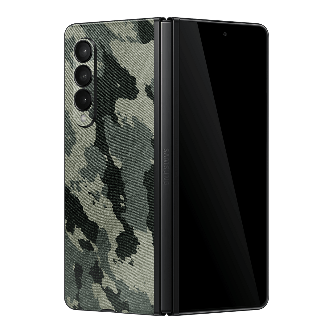 Samsung Galaxy Z FOLD 3 Print Printed Custom SIGNATURE Hidden in The Forest Camouflage Pattern Skin Wrap Sticker Decal Cover Protector by EasySkinz | EasySkinz.com