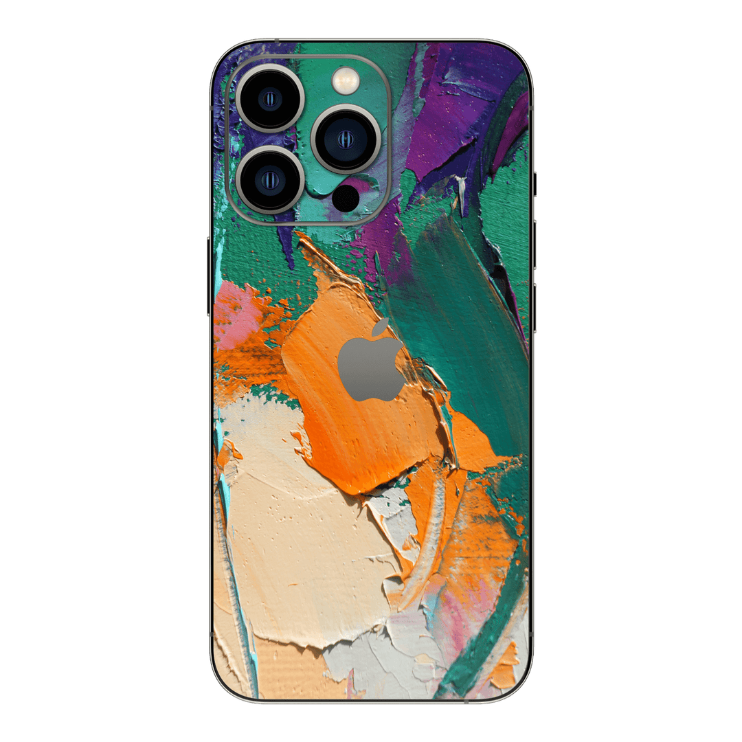 iPhone 13 Pro MAX SIGNATURE Oil Painting Fragment Skin - Premium Protective Skin Wrap Sticker Decal Cover by QSKINZ | Qskinz.com