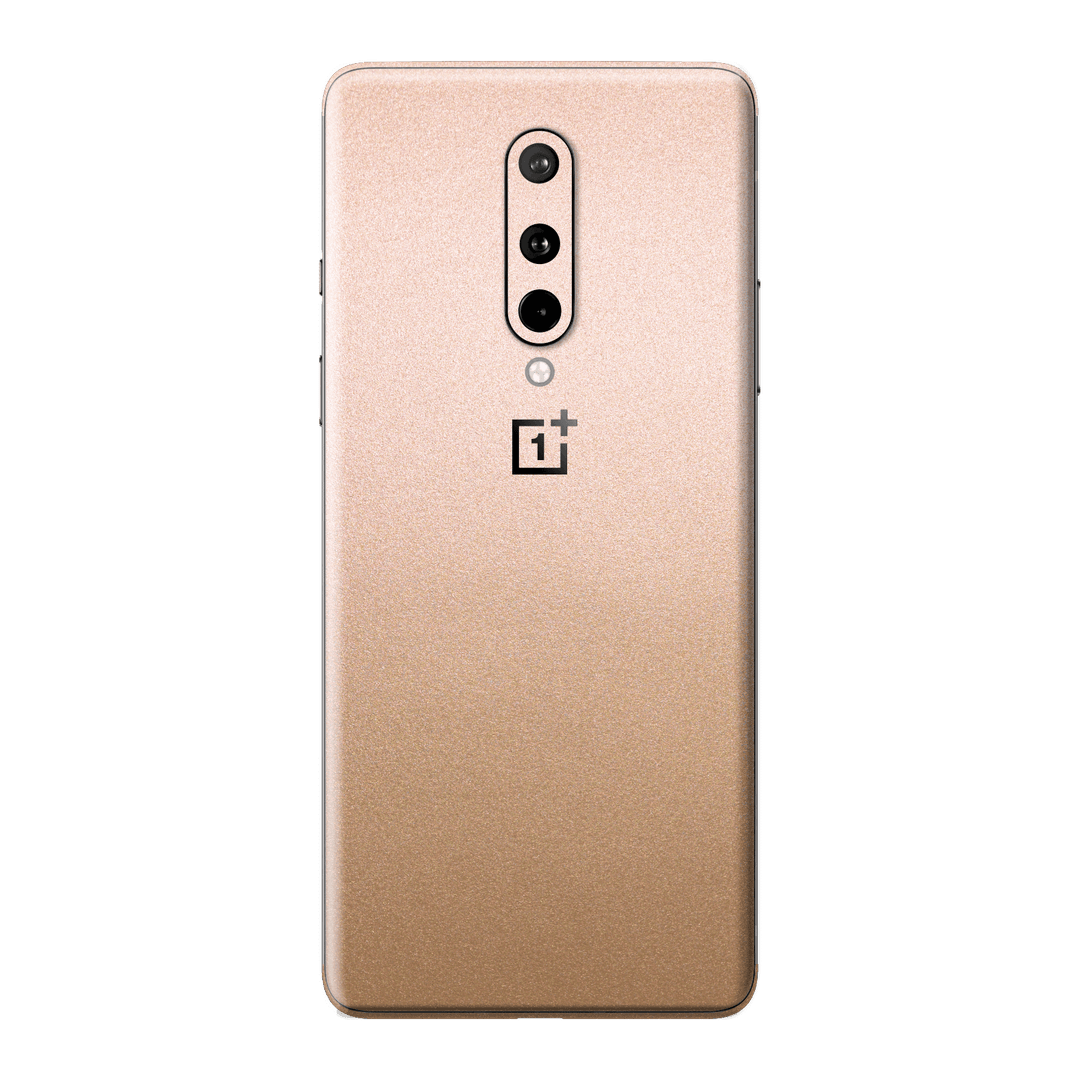 OnePlus 8 Luxuria Rose Gold Metallic Skin Wrap Sticker Decal Cover Protector by EasySkinz