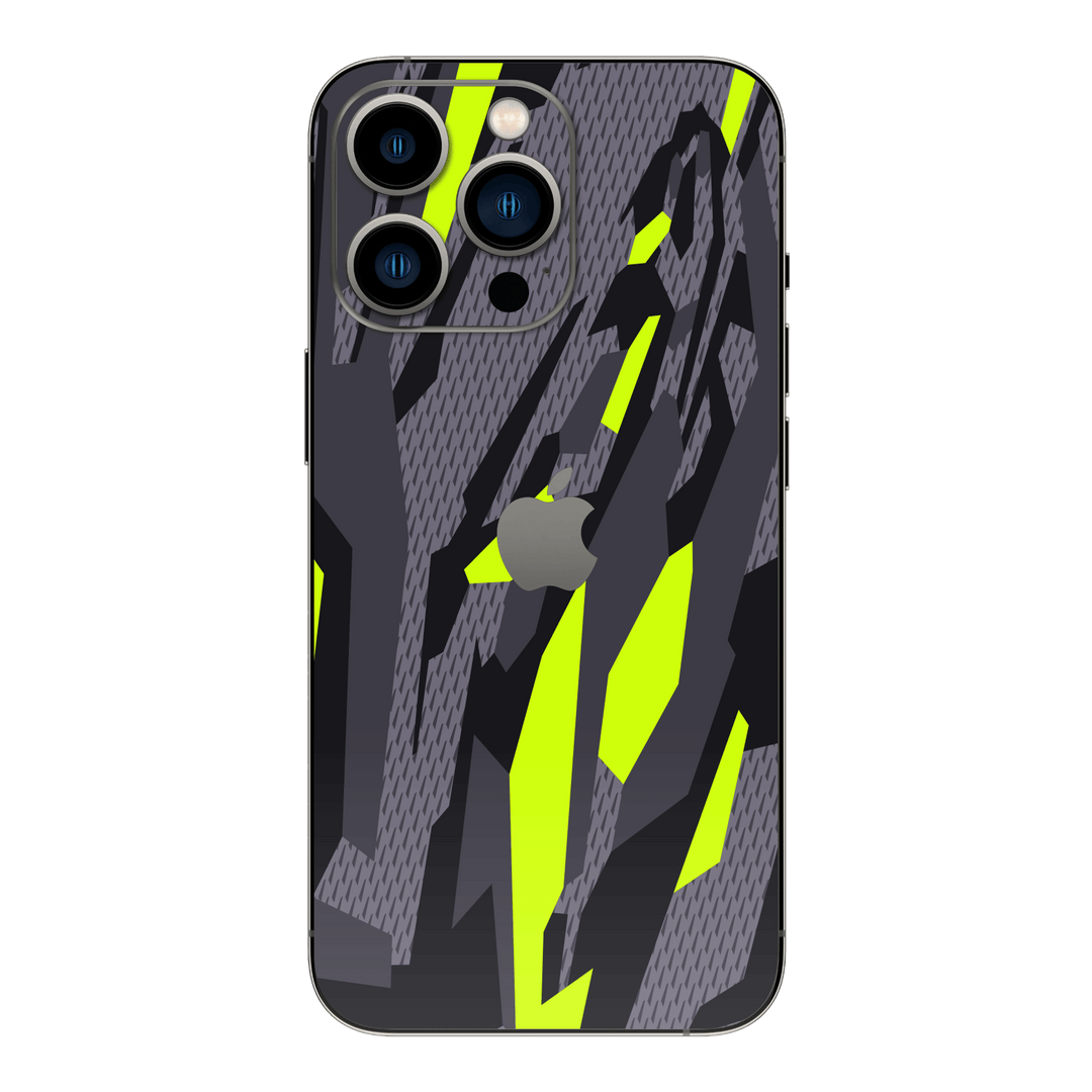 iPhone 14 Pro MAX Abstract Green CAMO Skin, Wrap Qskinz iPhone 14 Pro MAX Abstract Green CAMO Skin, Wrap Qskinz