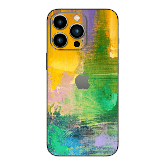 iPhone 13 PRO SIGNATURE Dry Brush Painting Skin - Premium Protective Skin Wrap Sticker Decal Cover by QSKINZ | Qskinz.com