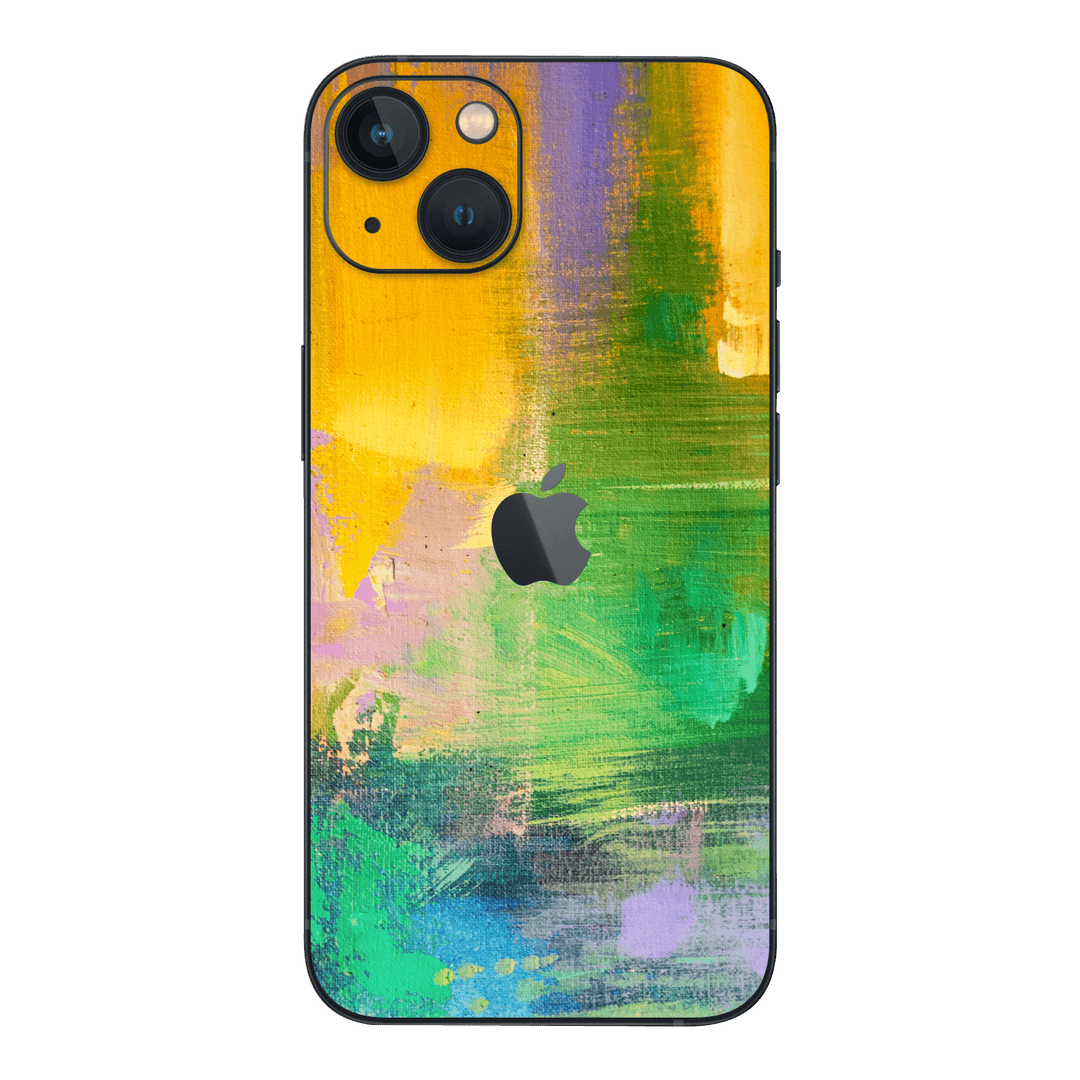 iPhone 13 MINI SIGNATURE Dry Brush Painting Skin - Premium Protective Skin Wrap Sticker Decal Cover by QSKINZ | Qskinz.com