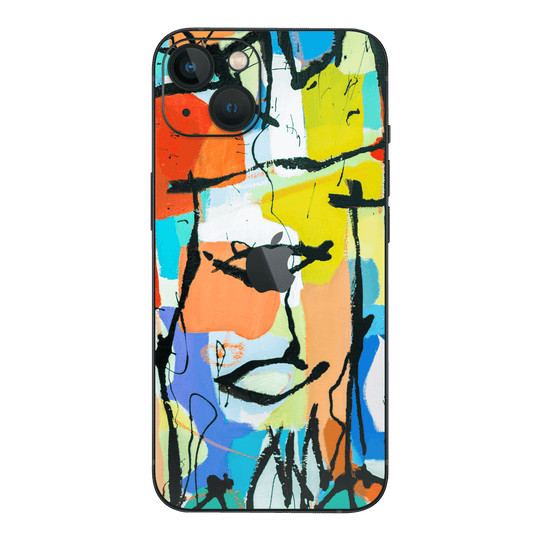 iPhone 13 mini Print Printed Custom Signature Abstract Acrylic Paint Skin Wrap Sticker Decal Cover Protector by EasySkinz