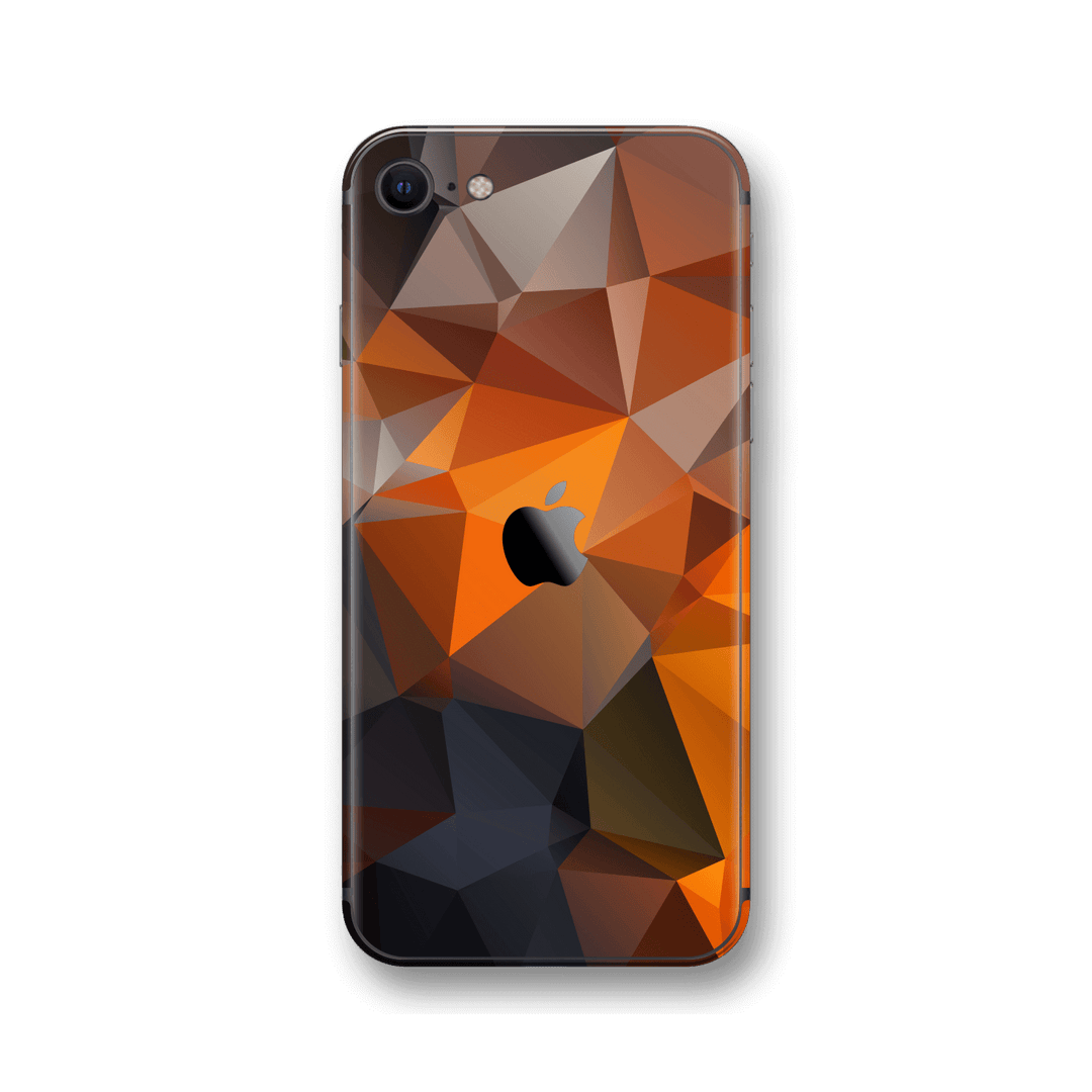 iPhone SE (2020) SIGNATURE Faceted TRIANGLES Skin, Wrap, Decal, Protector, Cover by EasySkinz | EasySkinz.com