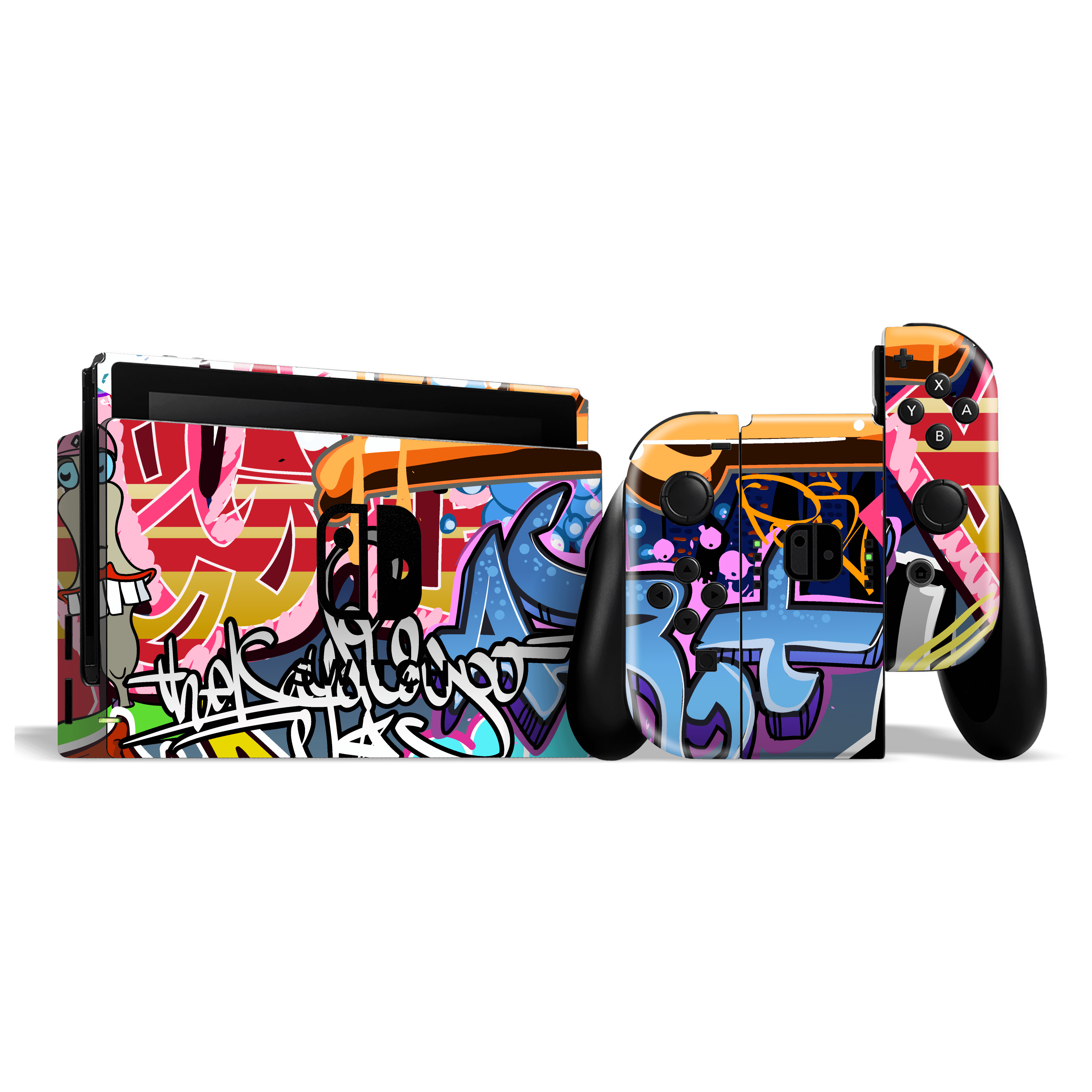 Nintendo SWITCH SIGNATURE Graffiti Skin