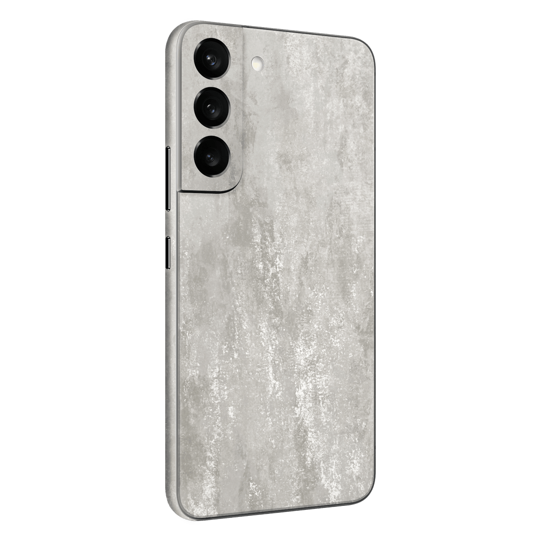 Samsung Galaxy S22+ PLUS Luxuria Silver Stone Skin Wrap Sticker Decal Cover Protector by EasySkinz | EasySkinz.com