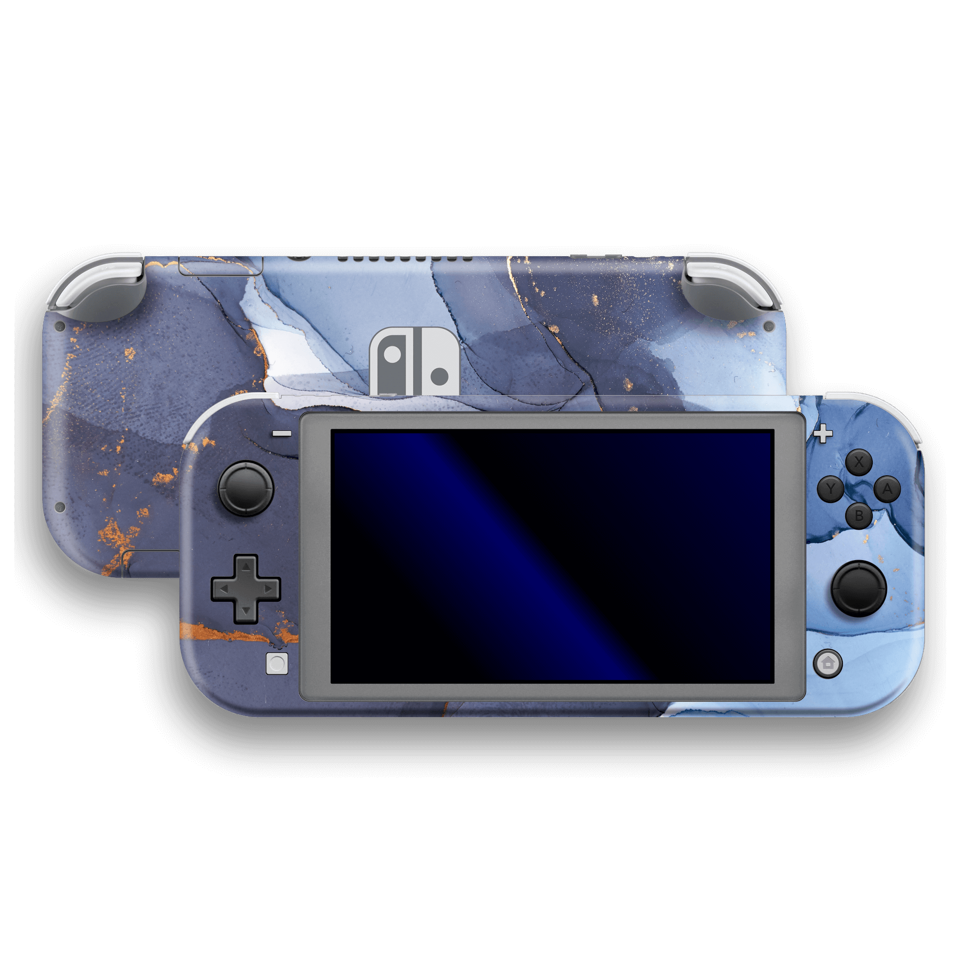 Nintendo Switch LITE SIGNATURE AGATE GEODE Pigeon Gold Skin