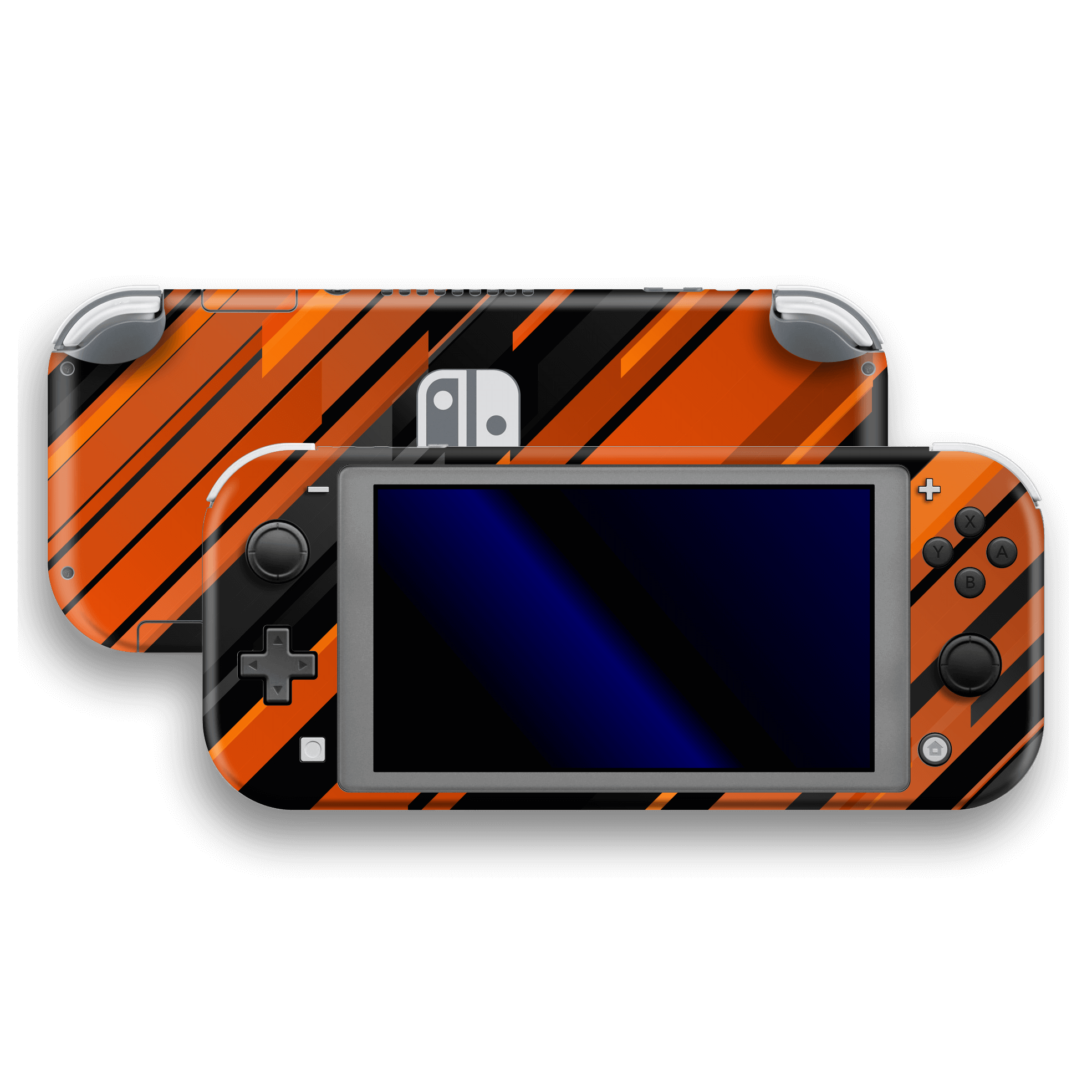 Nintendo Switch LITE SIGNATURE Orange Stripes Skin