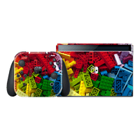 Nintendo Switch OLED SIGNATURE Blocks Destruction Skin