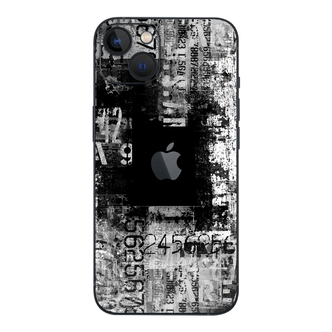 iPhone 13 mini Print Printed Custom Signature Numerical Graphic Design Skin Wrap Sticker Decal Cover Protector by EasySkinz