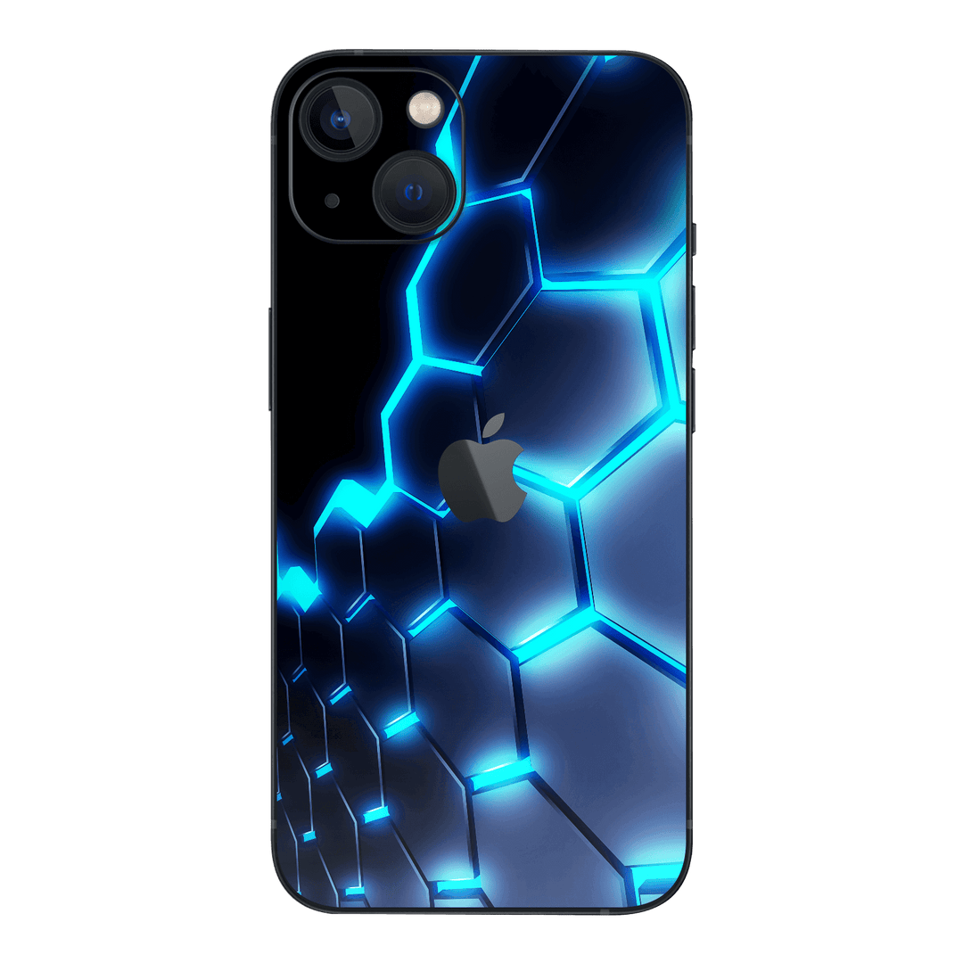 iPhone 14 Plus SIGNATURE Abstract BLUE LAVA Skin - Premium Protective Skin Wrap Sticker Decal Cover by QSKINZ | Qskinz.com