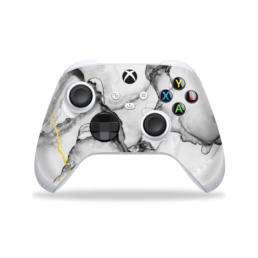 XBOX Series S CONTROLLER Skin - Print Printed Custom Signature Golden Moonlight Skin, Wrap, Decal, Protector, Cover by EasySkinz | EasySkinz.com