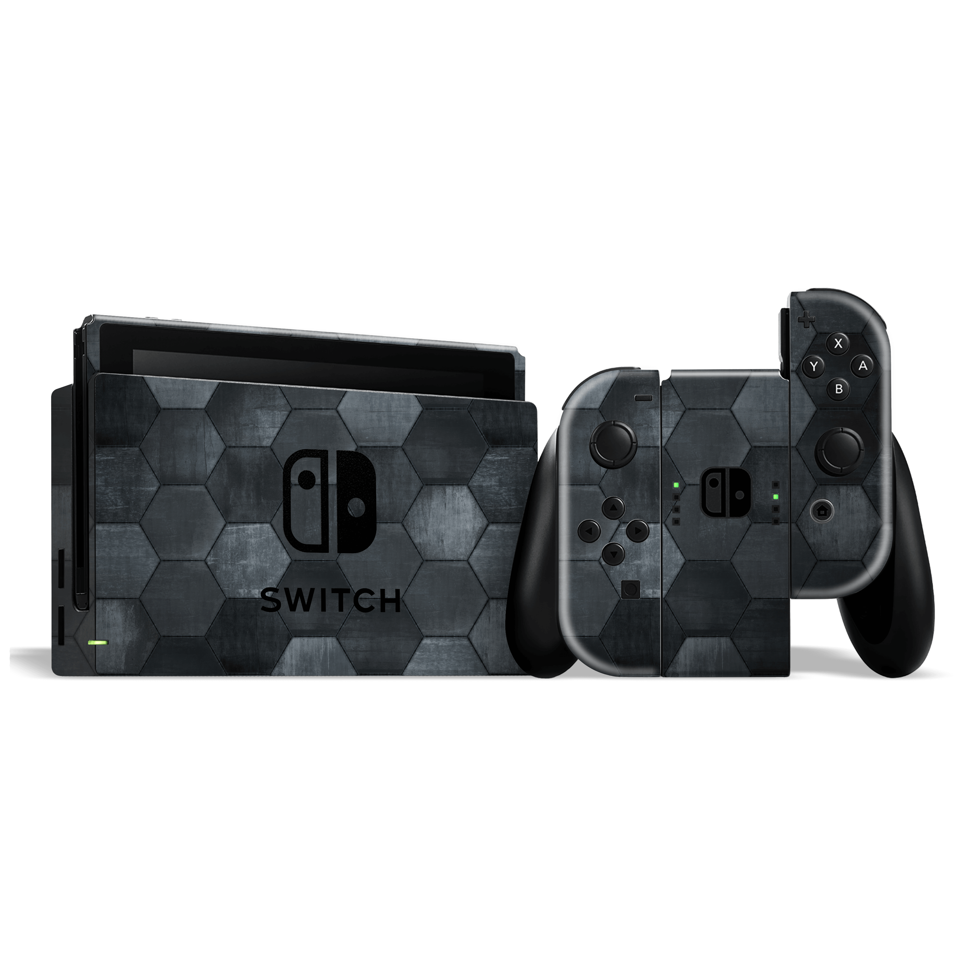 Nintendo SWITCH SIGNATURE Slate Honeycomb Tiles Skin