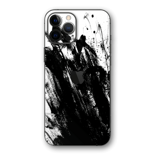 iPhone 12 Pro MAX SIGNATURE Black & White Madness Skin - Premium Protective Skin Wrap Sticker Decal Cover by QSKINZ | Qskinz.com
