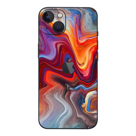 iPhone 13 SIGNATURE AGATE GEODE Sunrise Visions Skin - Premium Protective Skin Wrap Sticker Decal Cover by QSKINZ | Qskinz.com