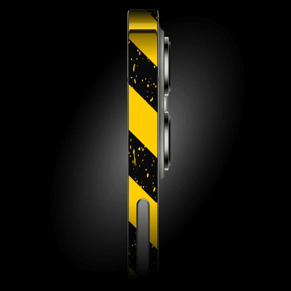 iPhone 14 PRO SIGNATURE Yellow Lines Skin - Premium Protective Skin Wrap Sticker Decal Cover by QSKINZ | Qskinz.com