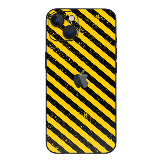 iPhone 14 SIGNATURE Yellow Lines Skin - Premium Protective Skin Wrap Sticker Decal Cover by QSKINZ | Qskinz.com