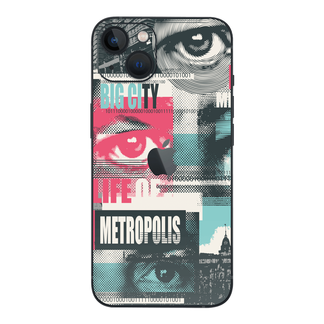 iPhone 14 Plus Print Printed Custom Signature Newspaper Skin Wrap Sticker Decal Cover Protector by EasySkinz