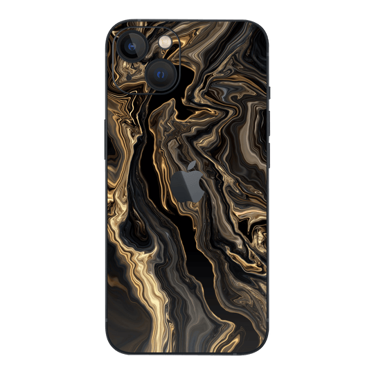 iPhone 13 SIGNATURE AGATE GEODE Black River Skin - Premium Protective Skin Wrap Sticker Decal Cover by QSKINZ | Qskinz.com