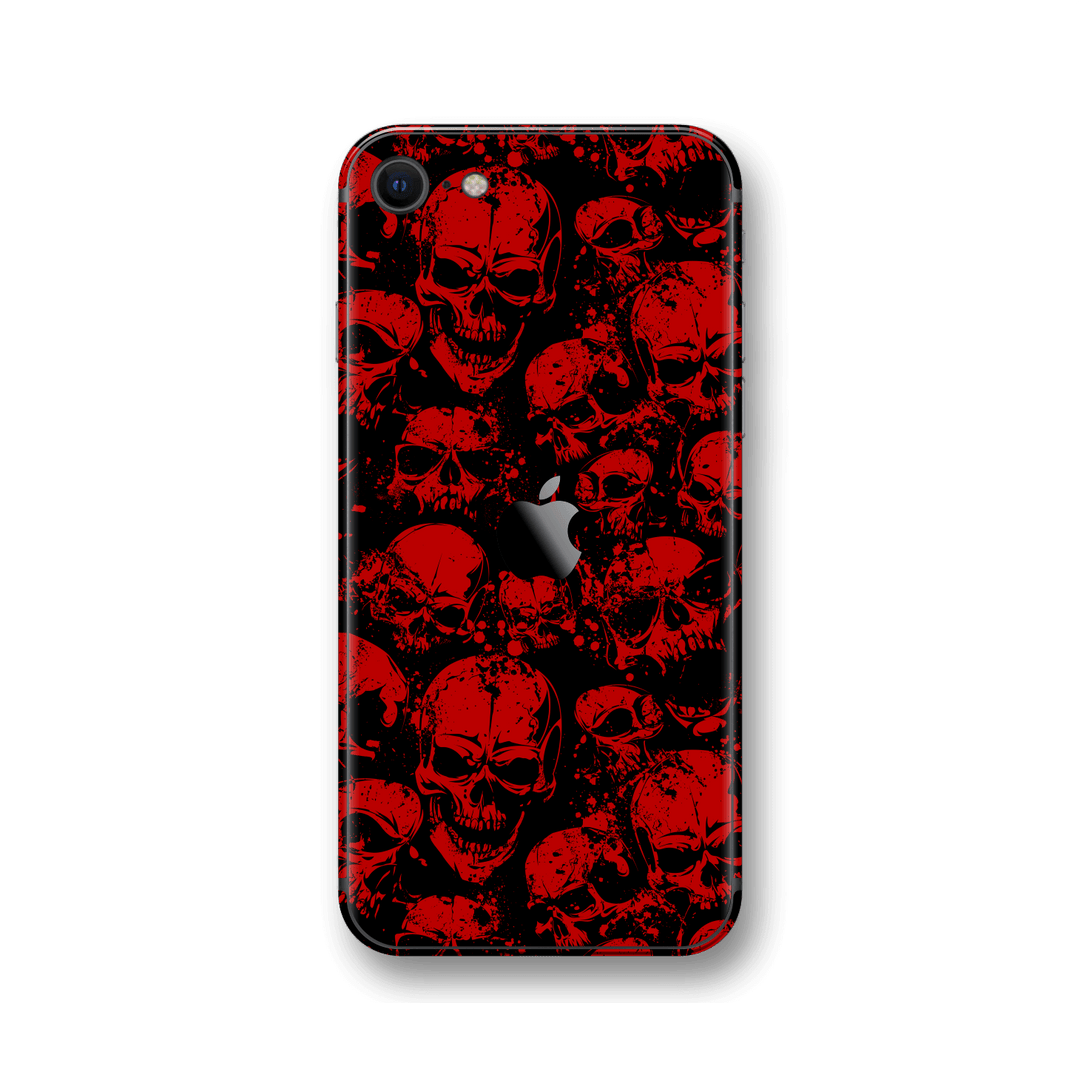 iPhone SE (2020) SIGNATURE Bloody Skull Skulls Horror Skin, Wrap, Decal, Protector, Cover by EasySkinz | EasySkinz.com