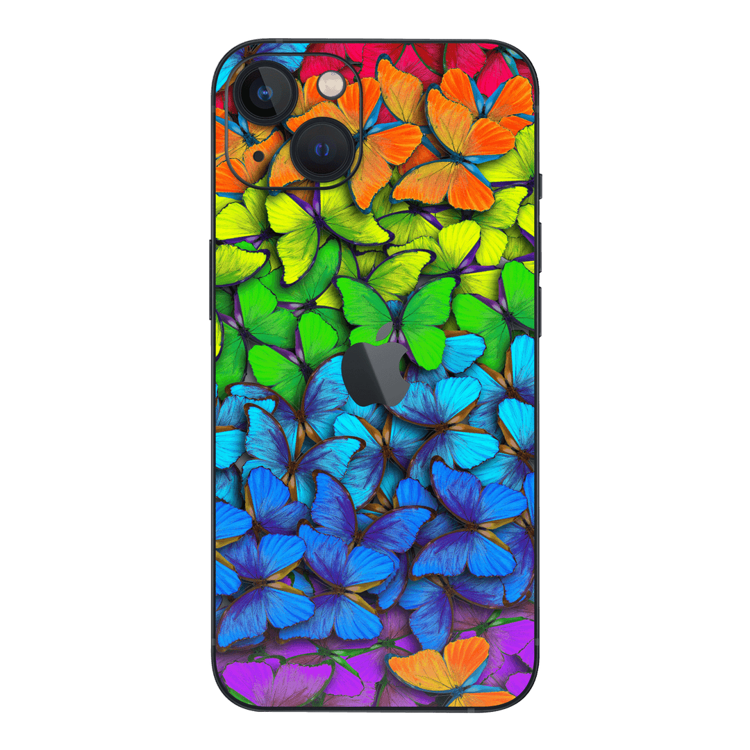 iPhone 13 MINI SIGNATURE Butterflies Meeting Skin - Premium Protective Skin Wrap Sticker Decal Cover by QSKINZ | Qskinz.com