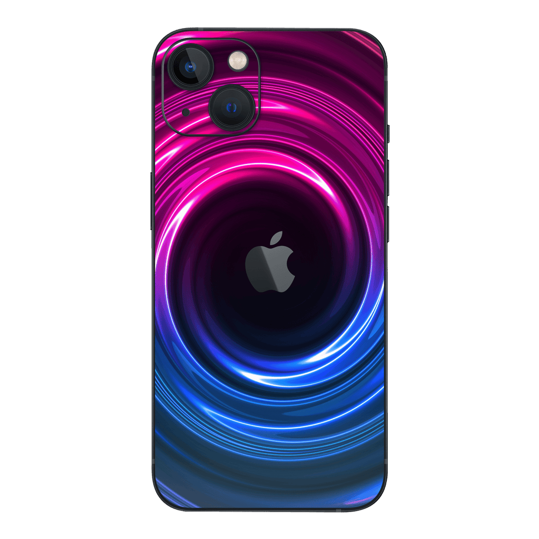 iPhone 13 MINI SIGNATURE Neon Light Spinning Skin - Premium Protective Skin Wrap Sticker Decal Cover by QSKINZ | Qskinz.com