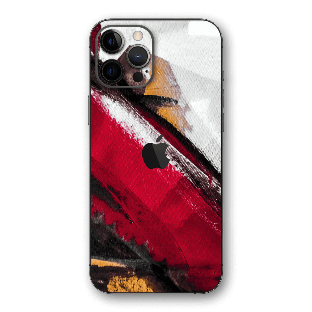 iPhone 12 PRO SIGNATURE BORDO Canvas Painting Skin, Wrap, Decal, Protector, Cover by EasySkinz | EasySkinz.com