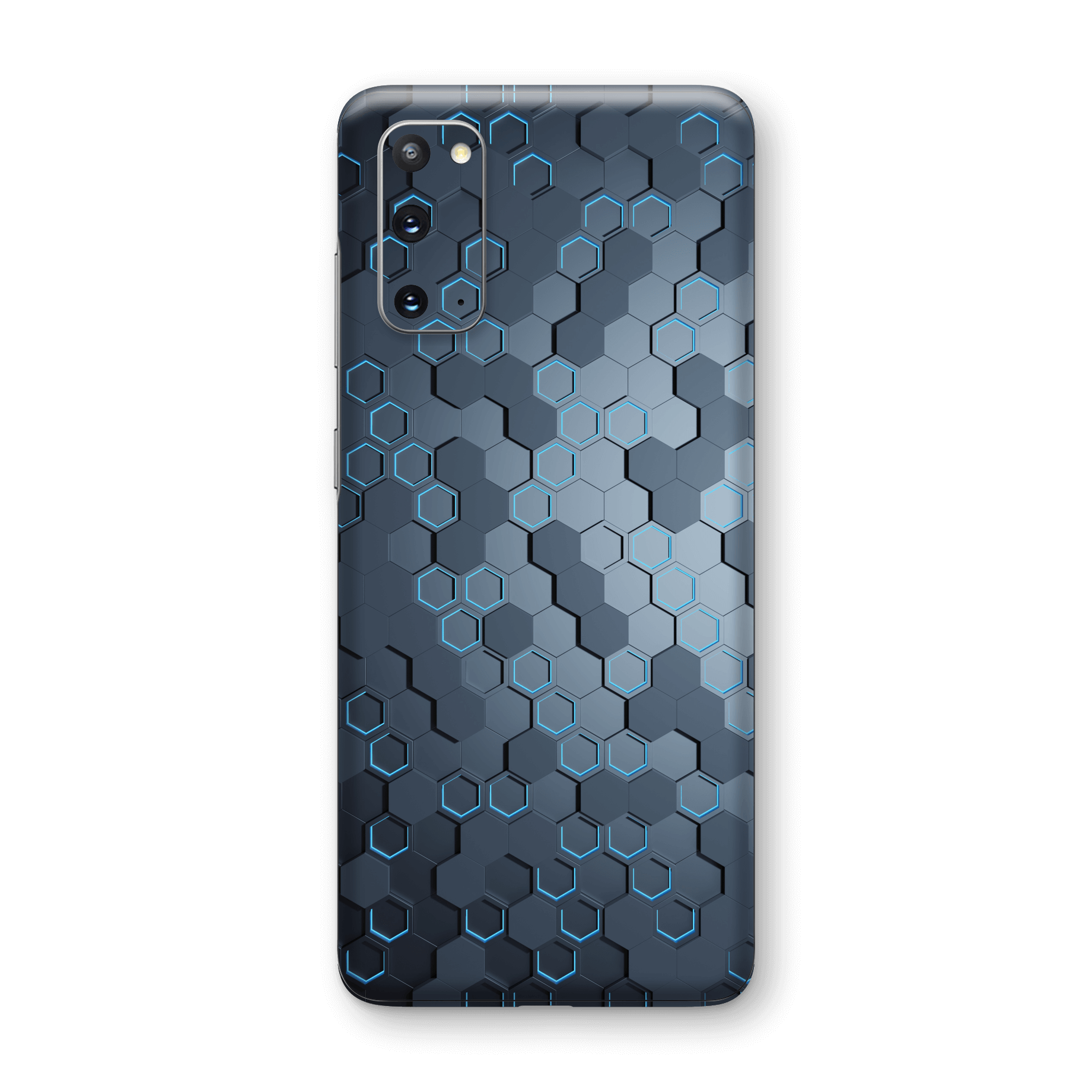 Samsung Galaxy S20 SIGNATURE Blue HEXAGON Skin, Wrap, Decal, Protector, Cover by EasySkinz | EasySkinz.com