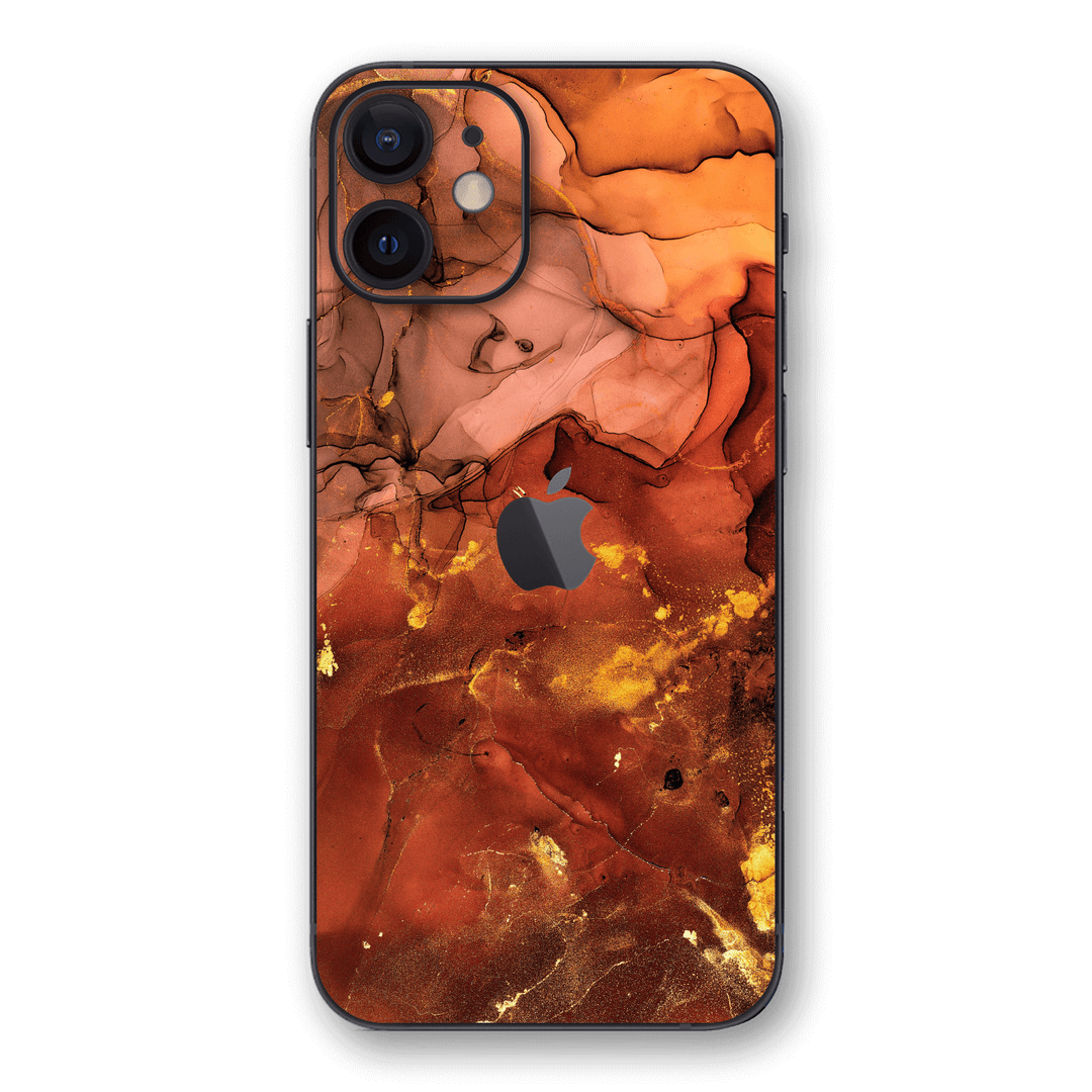 iPhone 12 SIGNATURE AGATE GEODE Flaming Nebula Skin - Premium Protective Skin Wrap Sticker Decal Cover by QSKINZ | Qskinz.com