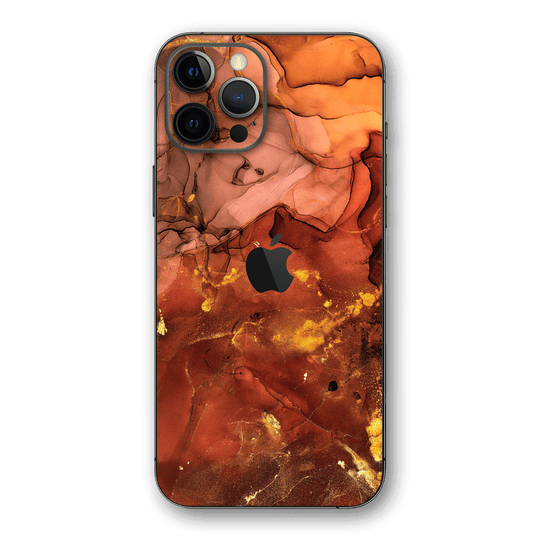 iPhone 12 PRO SIGNATURE AGATE GEODE Flaming Nebula Skin - Premium Protective Skin Wrap Sticker Decal Cover by QSKINZ | Qskinz.com