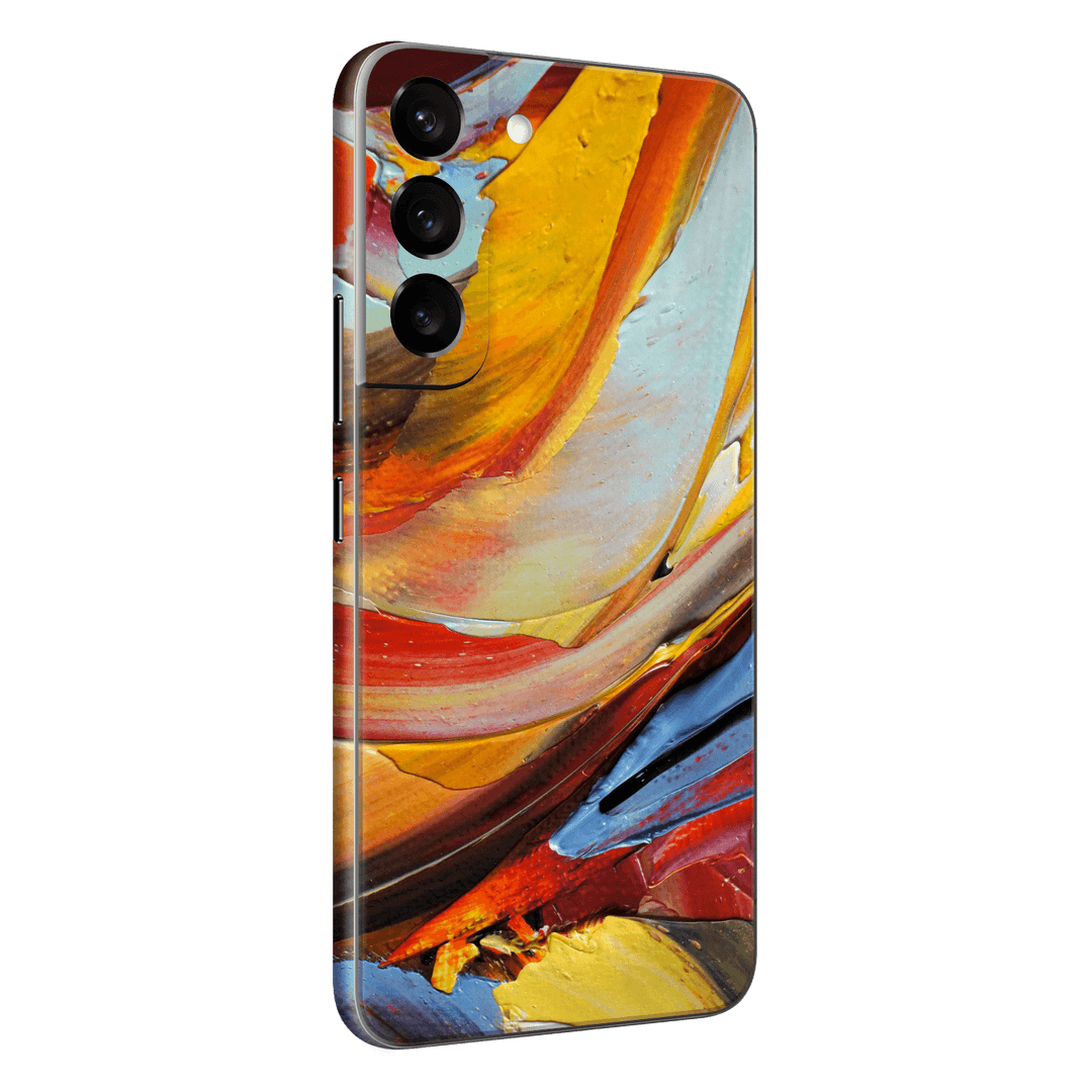 Samsung Galaxy S22+ PLUS Print Printed Custom Signature Oil Painting in Warm Colours Skin Wrap Sticker Decal Cover Protector by EasySkinz | EasySkinz.com