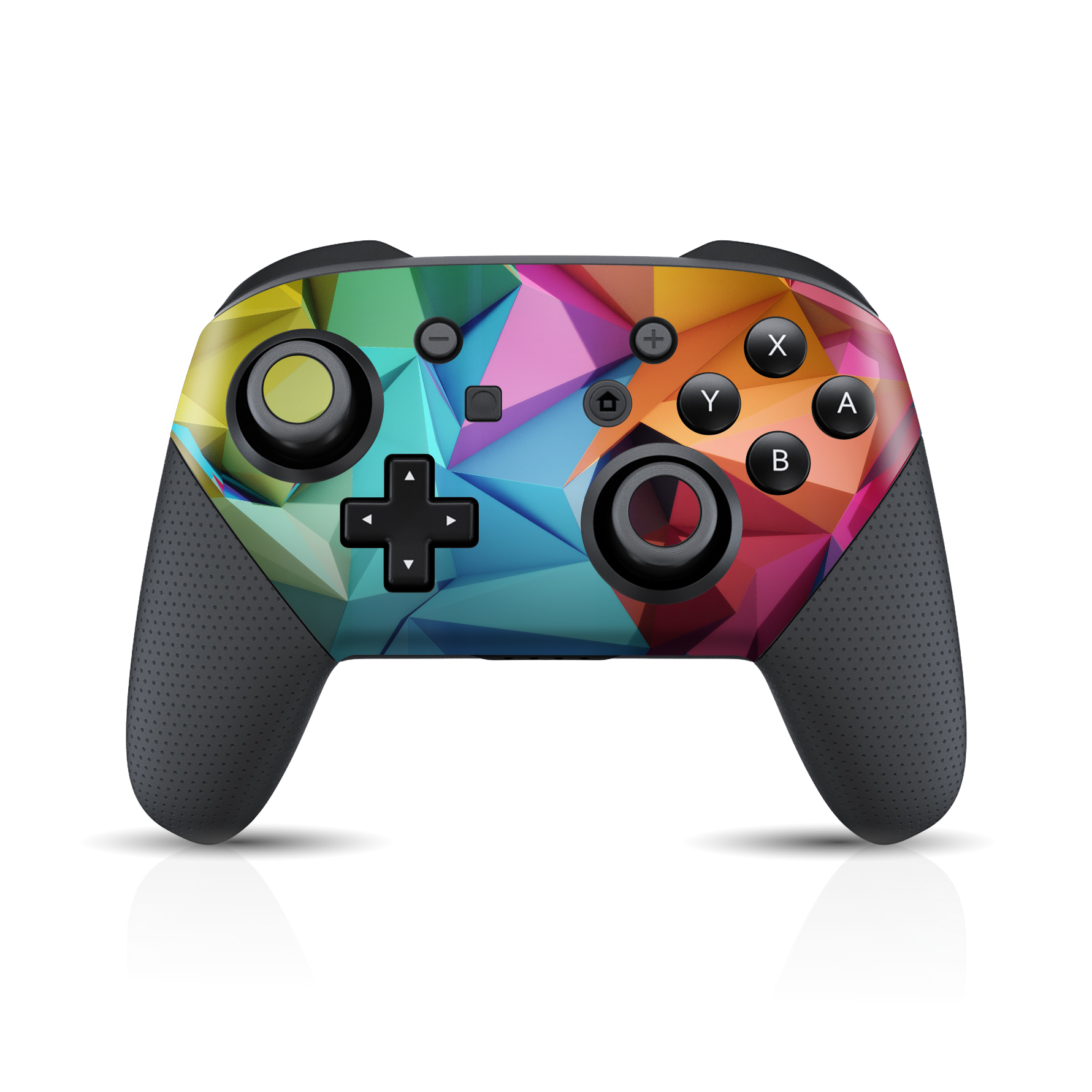 Nintendo Switch Pro Controller ABSTRACT Geometry Skin, Wrap, Decal ...