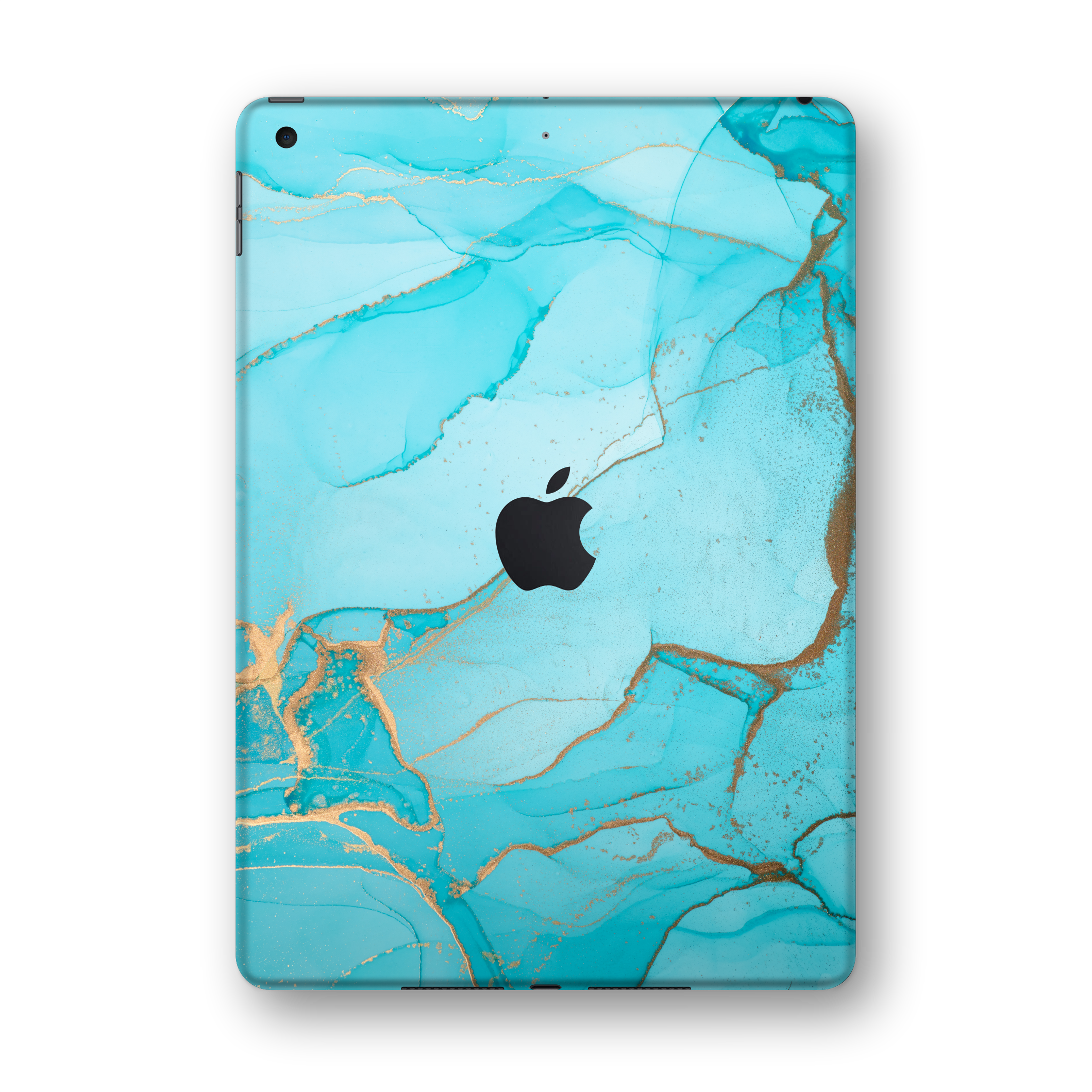 iPad 10.2 inch SIGNATURE AGATE GEODE Aqua Skin