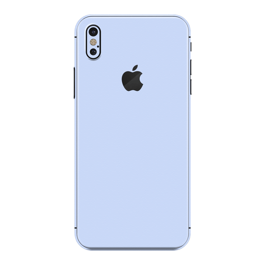 iPhone XS Luxuria August Pastel Blue 3D Textured Skin Wrap Sticker Decal Cover Protector by EasySkinz