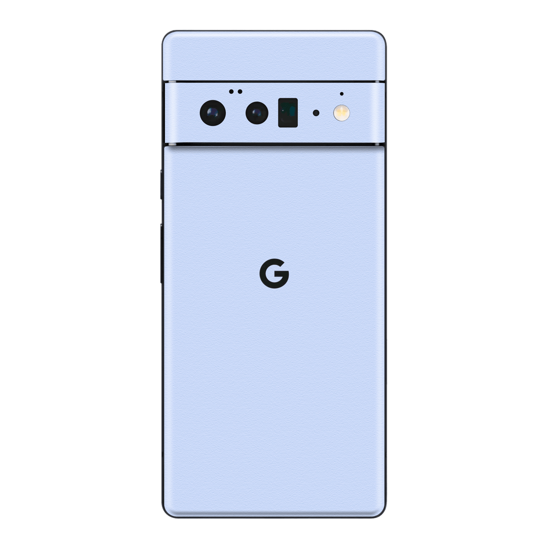 Google Pixel 6 Pro Luxuria August Pastel Blue 3D Textured Skin Wrap Sticker Decal Cover Protector by EasySkinz | EasySkinz.com