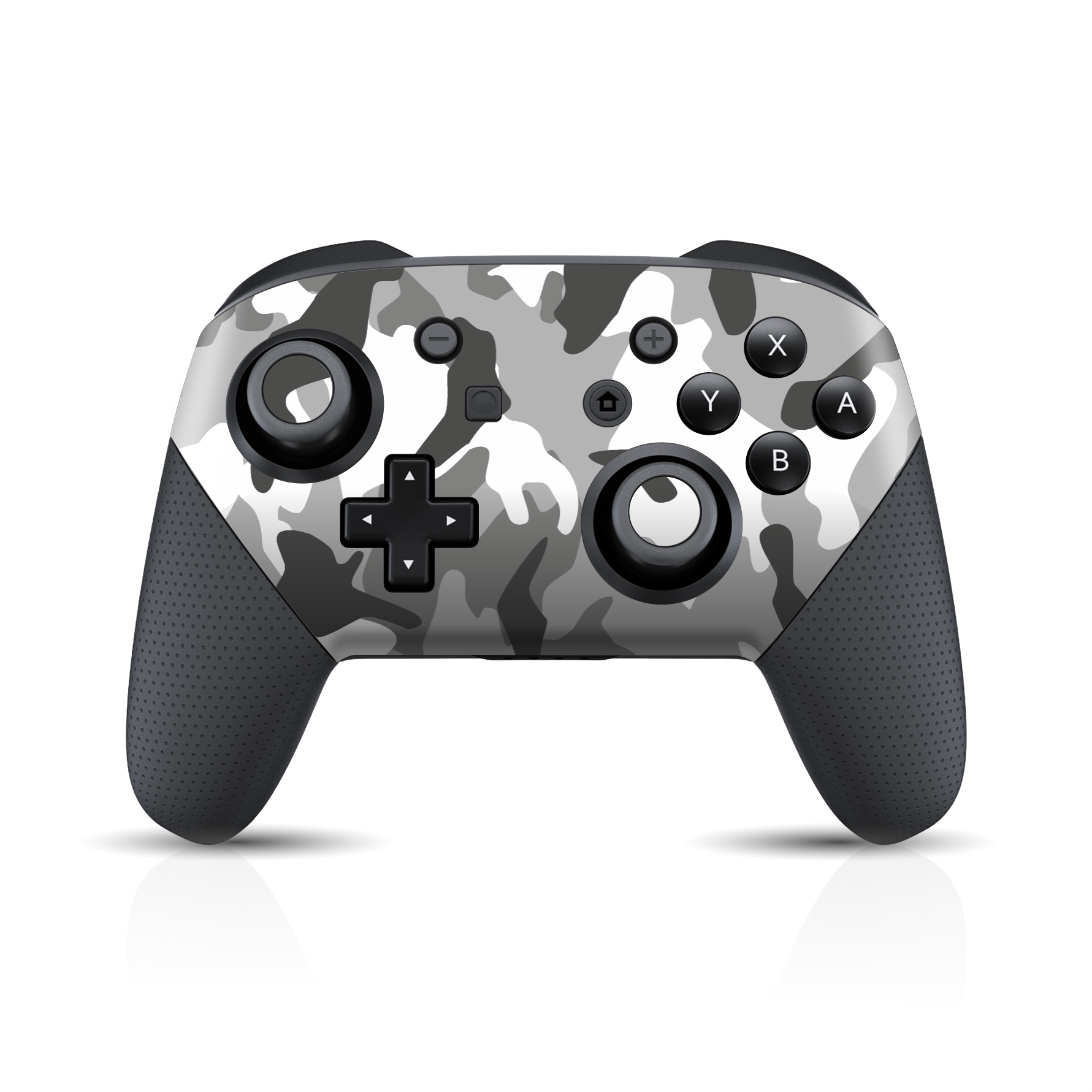 Nintendo Switch Pro CONTROLLER SIGNATURE Camouflage GREY Skin