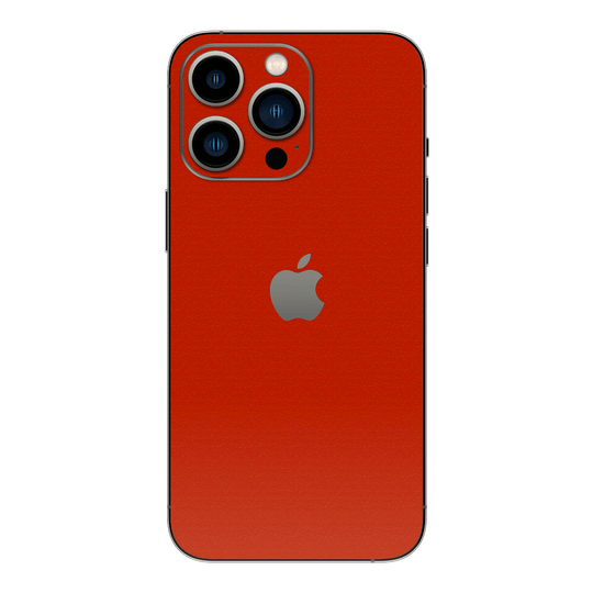 iPhone 13 Pro MAX LUXURIA Red Cherry Juice Matt Textured Skin - Premium Protective Skin Wrap Sticker Decal Cover by QSKINZ | Qskinz.com